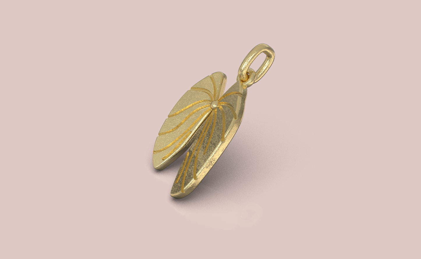 Mopane Leaf Charm