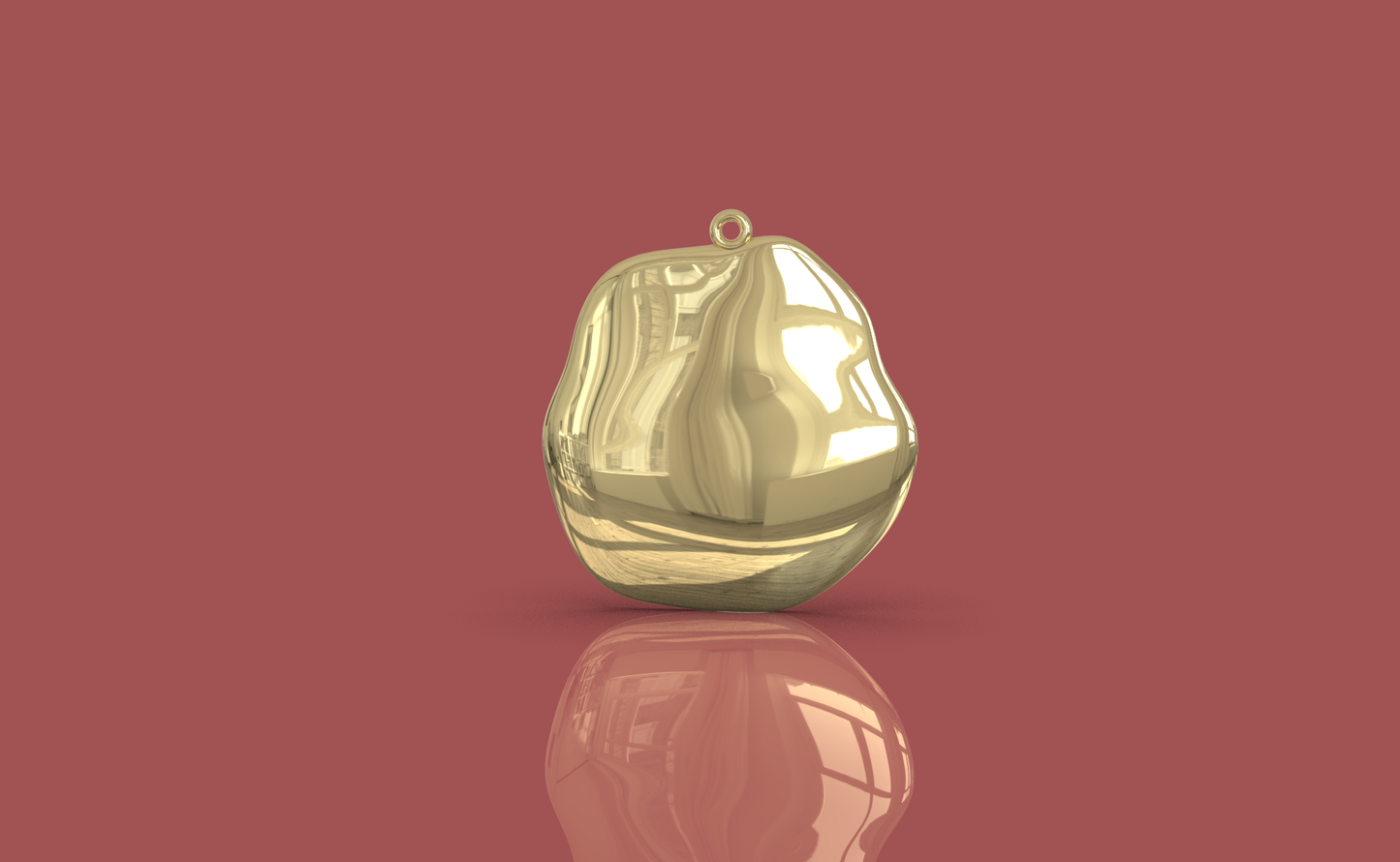 Organic Round Pebble Tag