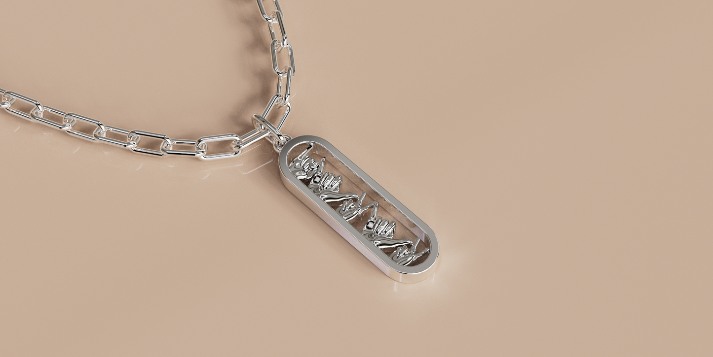 IYKYK Sign Language Pendant