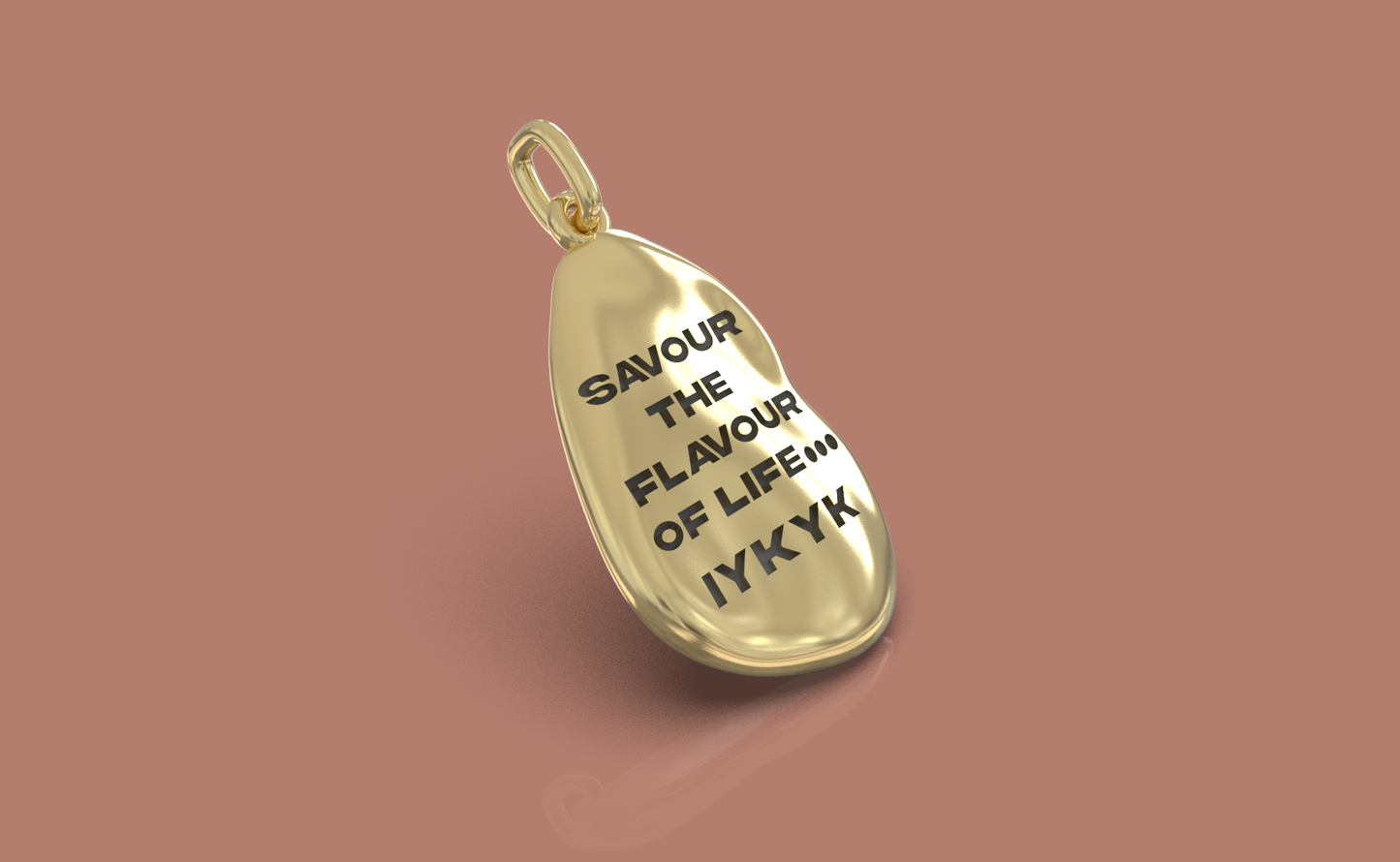 Savour the Flavour Of Life Charm