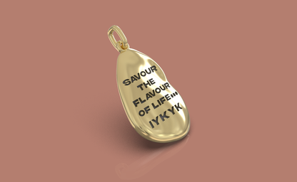 Savour the Flavour Of Life Charm