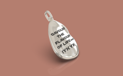 Savour the Flavour Of Life Charm