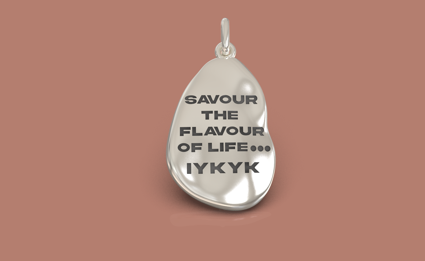 Savour the Flavour Of Life Charm