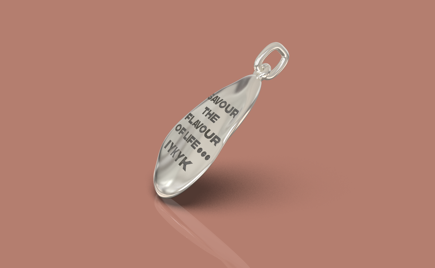 Savour the Flavour Of Life Charm