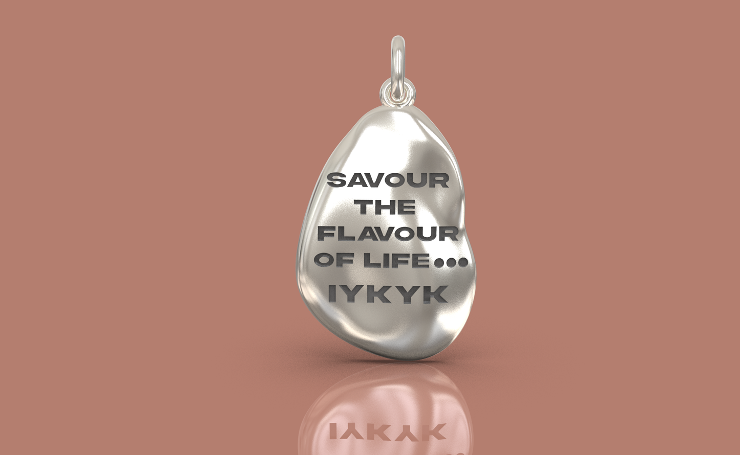 Savour the Flavour Of Life Charm