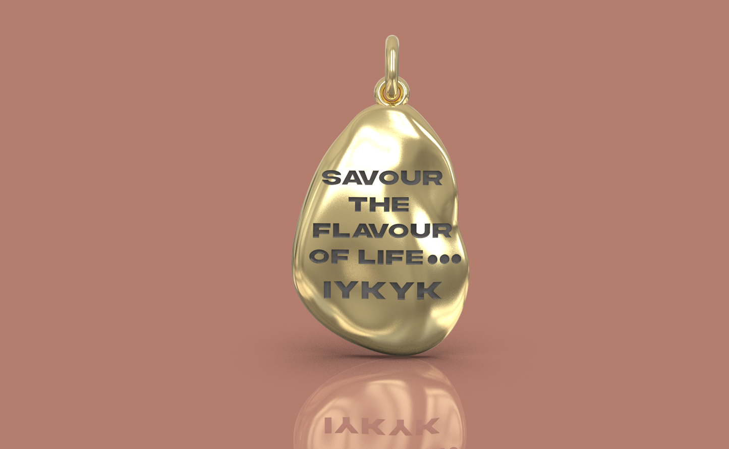 Savour the Flavour Of Life Charm