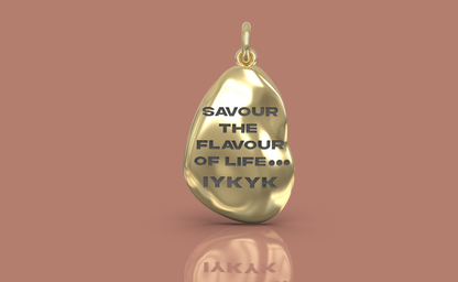 Savour the Flavour Of Life Charm