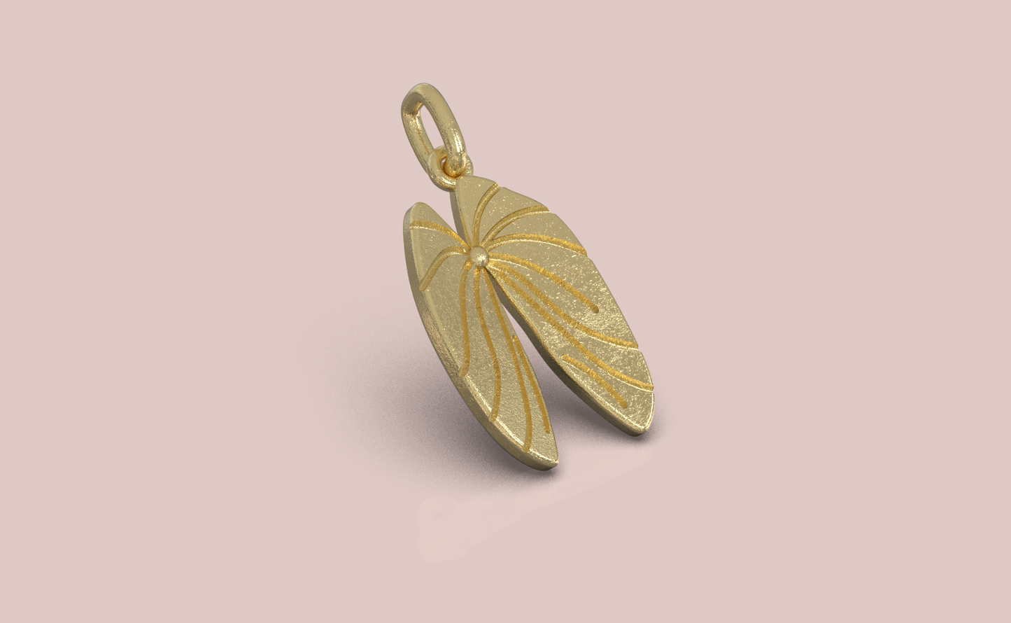 Mopane Leaf Charm