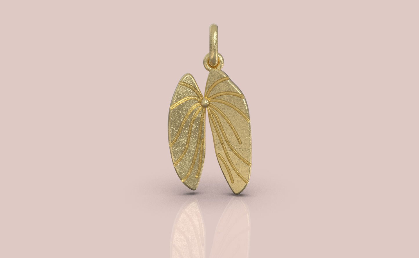Mopane Leaf Pendant