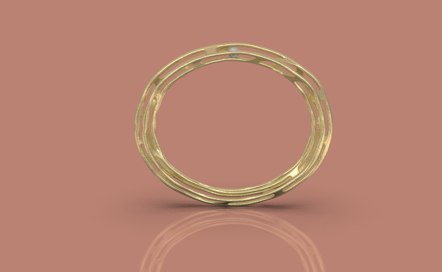 Gilded Cage Bangle