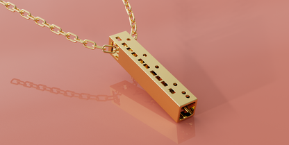 Morse Code IYKYK Pendant