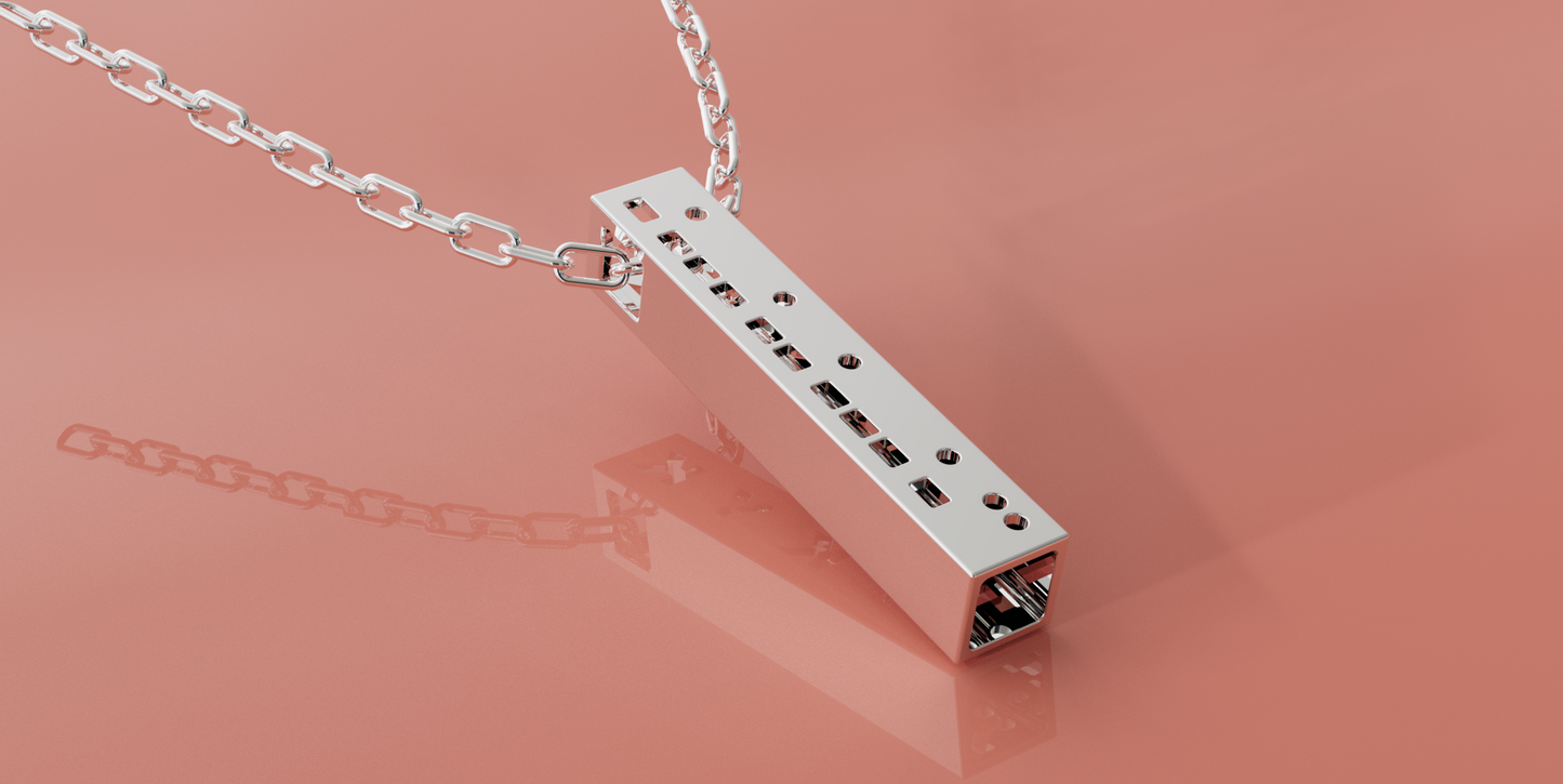 Morse Code IYKYK Pendant