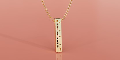 Morse Code IYKYK Pendant