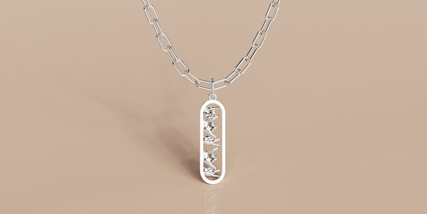 IYKYK Sign Language Pendant