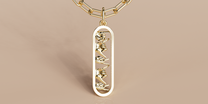 IYKYK Sign Language Pendant