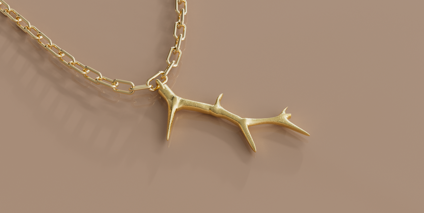 Buffalo Thorn Charm